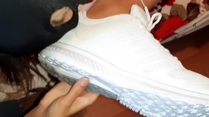 Lick my sneakers after street, foot fetish – IkaSmokS