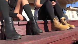 Outdoor Winter Boots Hang Out Stomping Grounds