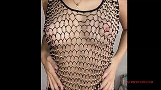 Puffy Nipple Tit Show