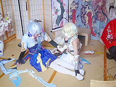 Lumine Y Aaka Genshin Bondage